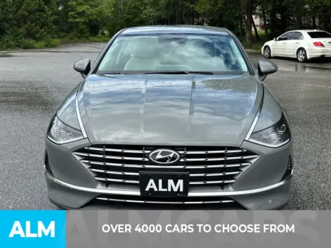 Another view of 2023 Hyundai Sonata Hybrid Blue for sale in Lithia Springs, GA at ALM Hyundai West