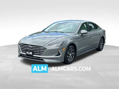 Gray 2023 Hyundai Sonata Hybrid Blue for sale in Lithia Springs, GA