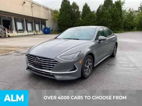 Another view of 2023 Hyundai Sonata Hybrid Blue for sale in Lithia Springs, GA at ALM Hyundai West