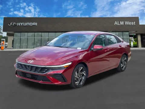 Red 2024 Hyundai Elantra Limited for sale in Lithia Springs, GA