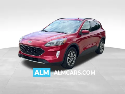 Red 2020 Ford Escape SEL for sale in Lithia Springs, GA