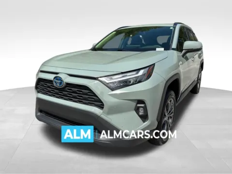 Gray 2023 Toyota RAV4 Hybrid XLE Premium for sale in Lithia Springs, GA