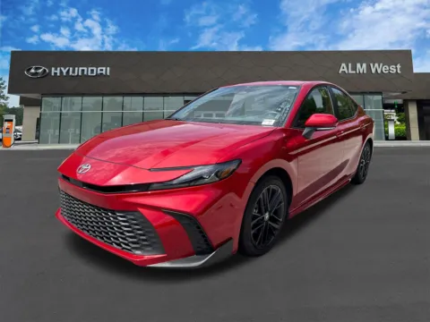 Red 2025 Toyota Camry SE for sale in Lithia Springs, GA