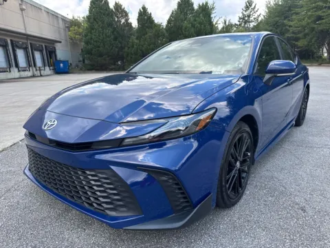 Blue 2025 Toyota Camry SE for sale in Lithia Springs, GA