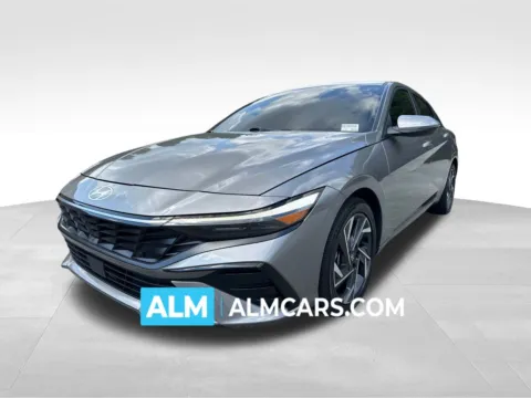 Gray 2024 Hyundai Elantra Hybrid Limited for sale in Lithia Springs, GA