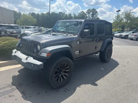 Gray 2019 Jeep Wrangler Unlimited Sport S for sale in Lithia Springs, GA