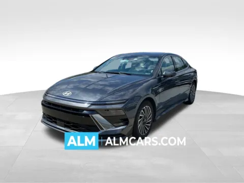 Gray 2024 Hyundai Sonata Hybrid SEL for sale in Lithia Springs, GA