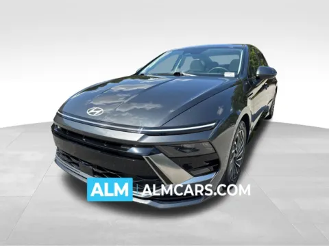Gray 2024 Hyundai Sonata Hybrid SEL for sale in Lithia Springs, GA