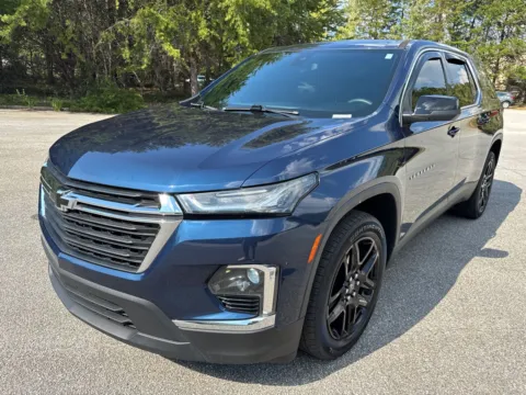 Blue 2022 Chevrolet Traverse LS for sale in Lithia Springs, GA
