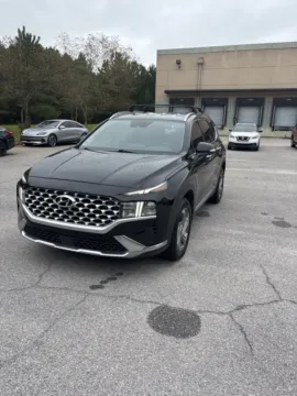 Black 2021 Hyundai Santa Fe SEL for sale in Lithia Springs, GA