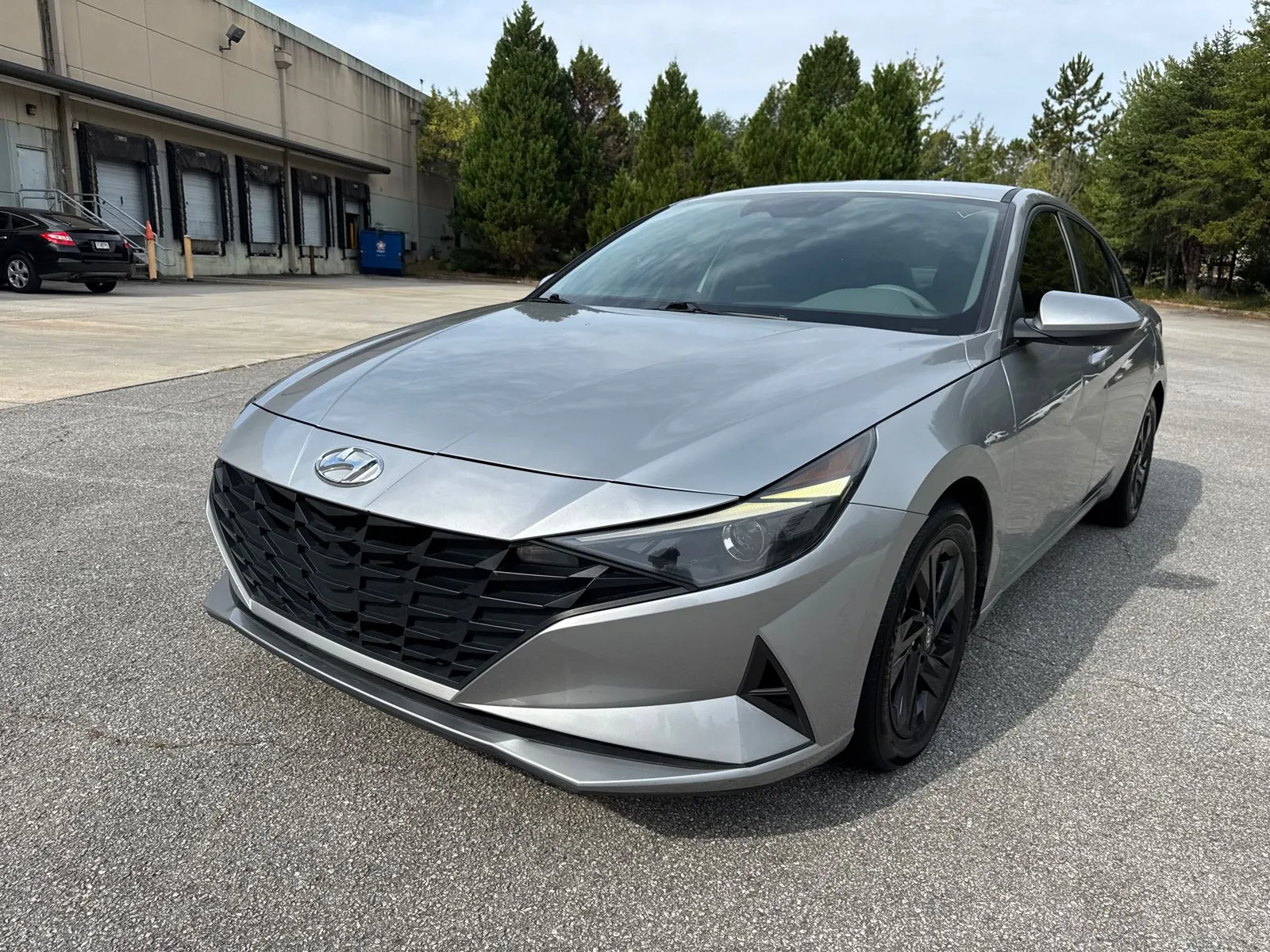 Silver 2021 Hyundai Elantra SEL for sale in Lithia Springs, GA