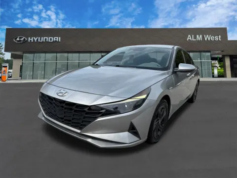 Silver 2021 Hyundai Elantra SEL for sale in Lithia Springs, GA