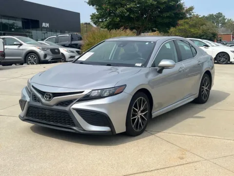 Silver 2022 Toyota Camry SE for sale in Lithia Springs, GA