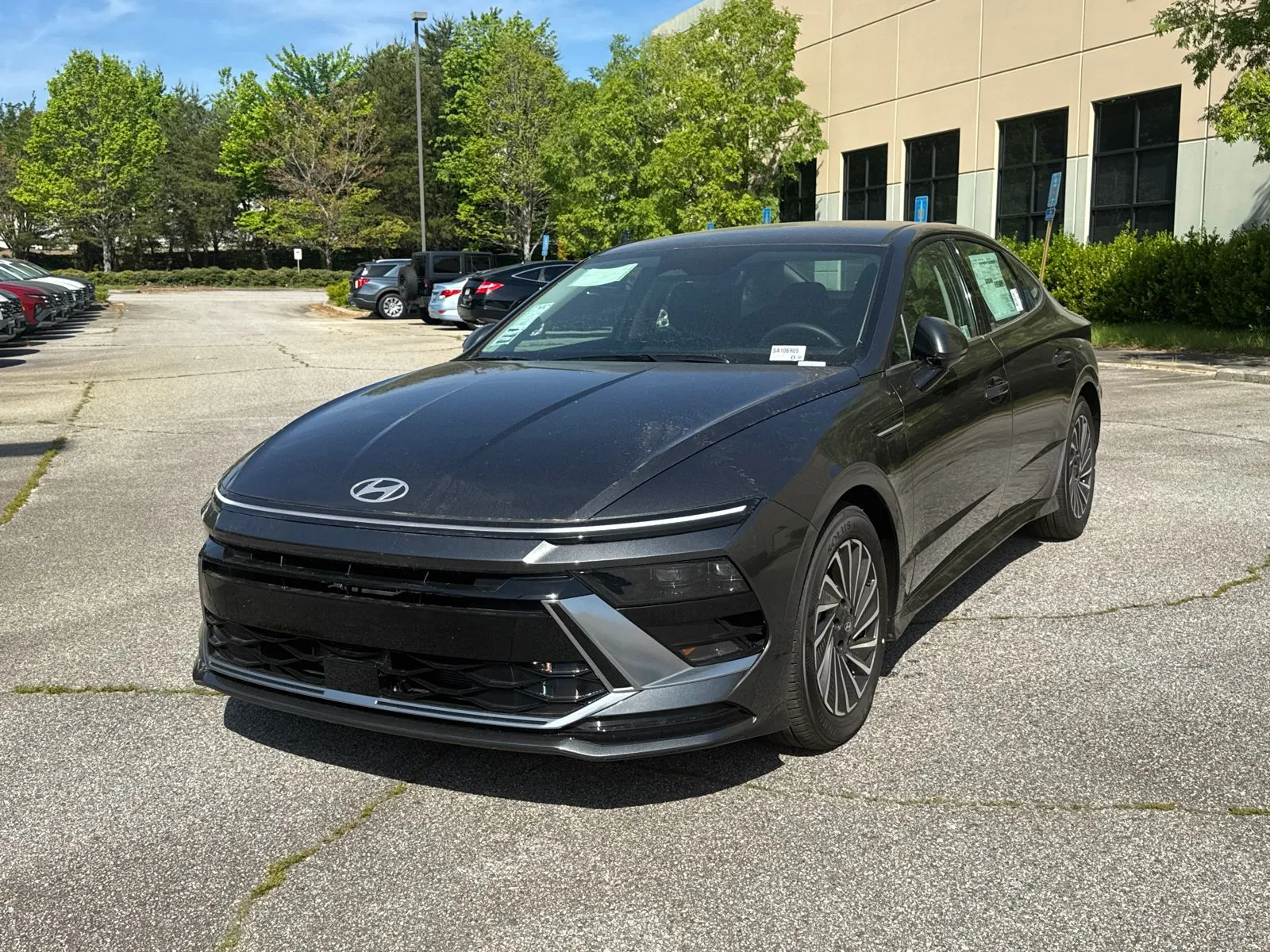 Gray 2025 Hyundai Sonata Hybrid SEL for sale in Lithia Springs, GA