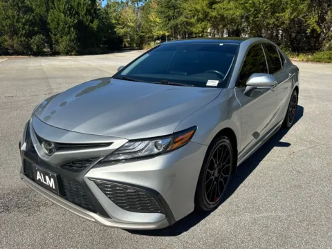 Silver 2021 Toyota Camry XSE for sale in Lithia Springs, GA