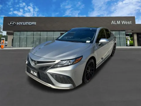 Silver 2021 Toyota Camry XSE for sale in Lithia Springs, GA