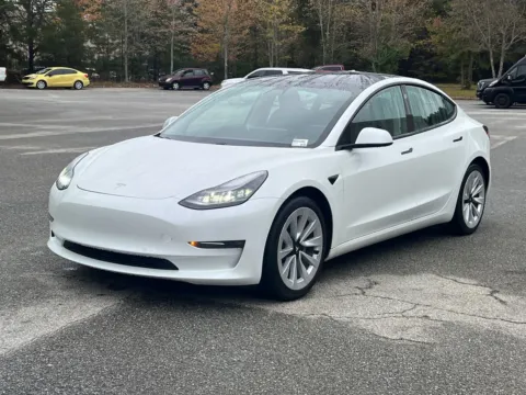 White 2021 Tesla Model 3 Long Range for sale in Lithia Springs, GA