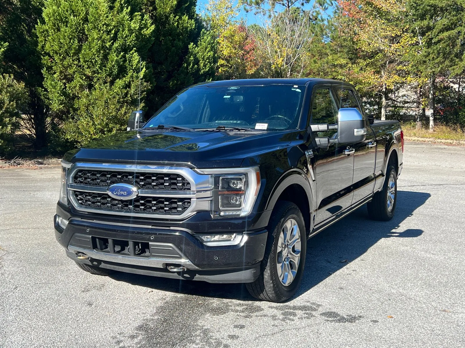 Black 2022 Ford F-150 Platinum for sale in Lithia Springs, GA