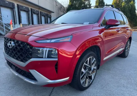 Red 2022 Hyundai Santa Fe Calligraphy for sale in Lithia Springs, GA