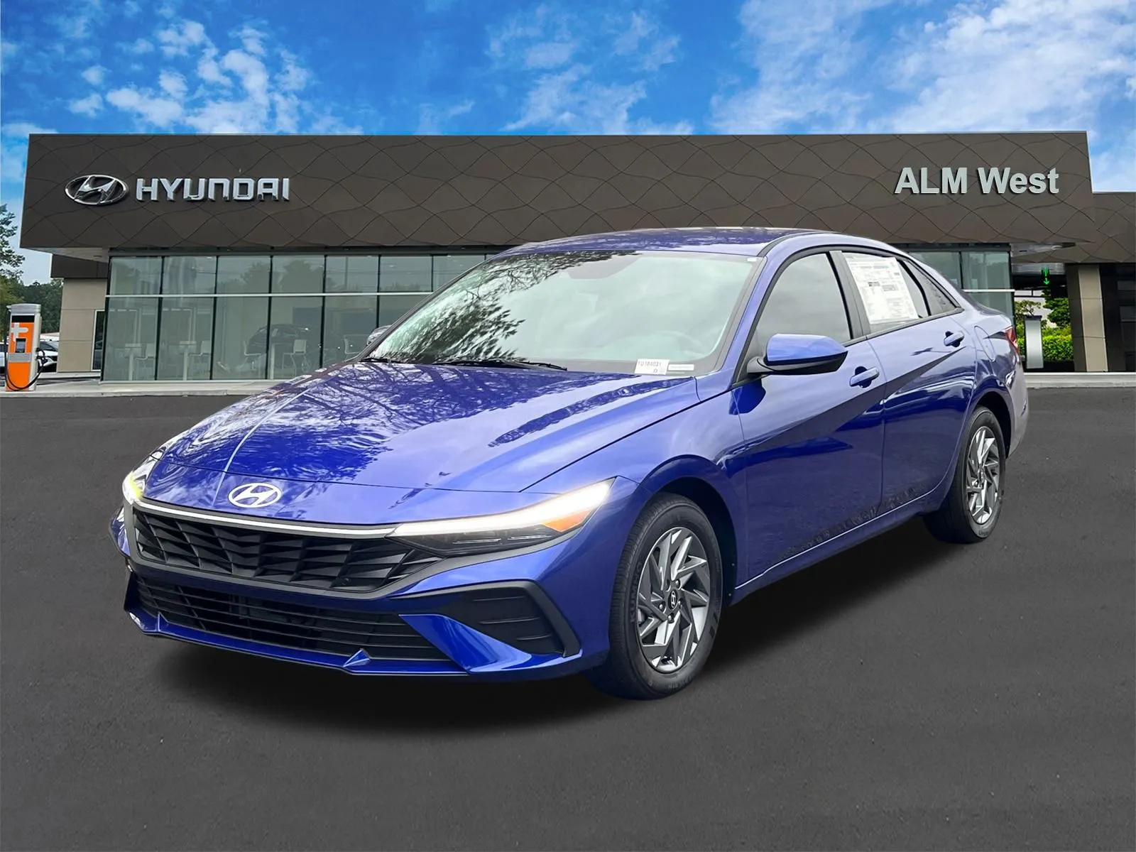 Blue 2026 Hyundai Elantra Hybrid Blue for sale in Lithia Springs, GA