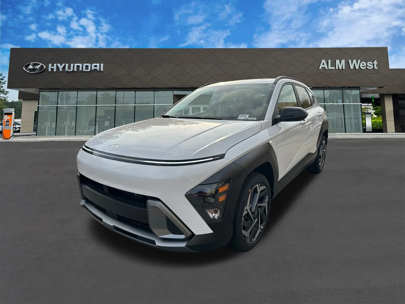 White 2026 Hyundai Kona SEL Premium for sale in Lithia Springs, GA