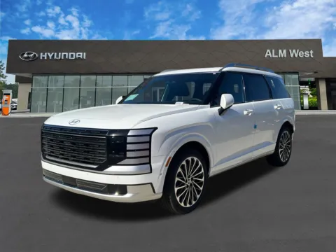 White 2026 Hyundai Palisade Hybrid Calligraphy for sale in Lithia Springs, GA