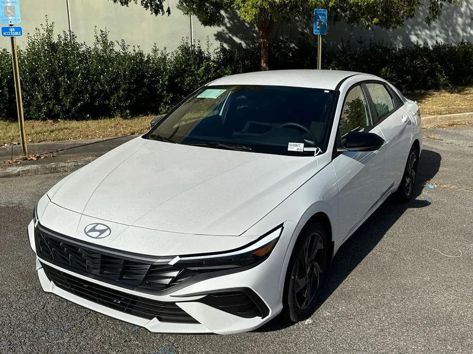 White 2026 Hyundai Elantra SEL Sport for sale in Lithia Springs, GA