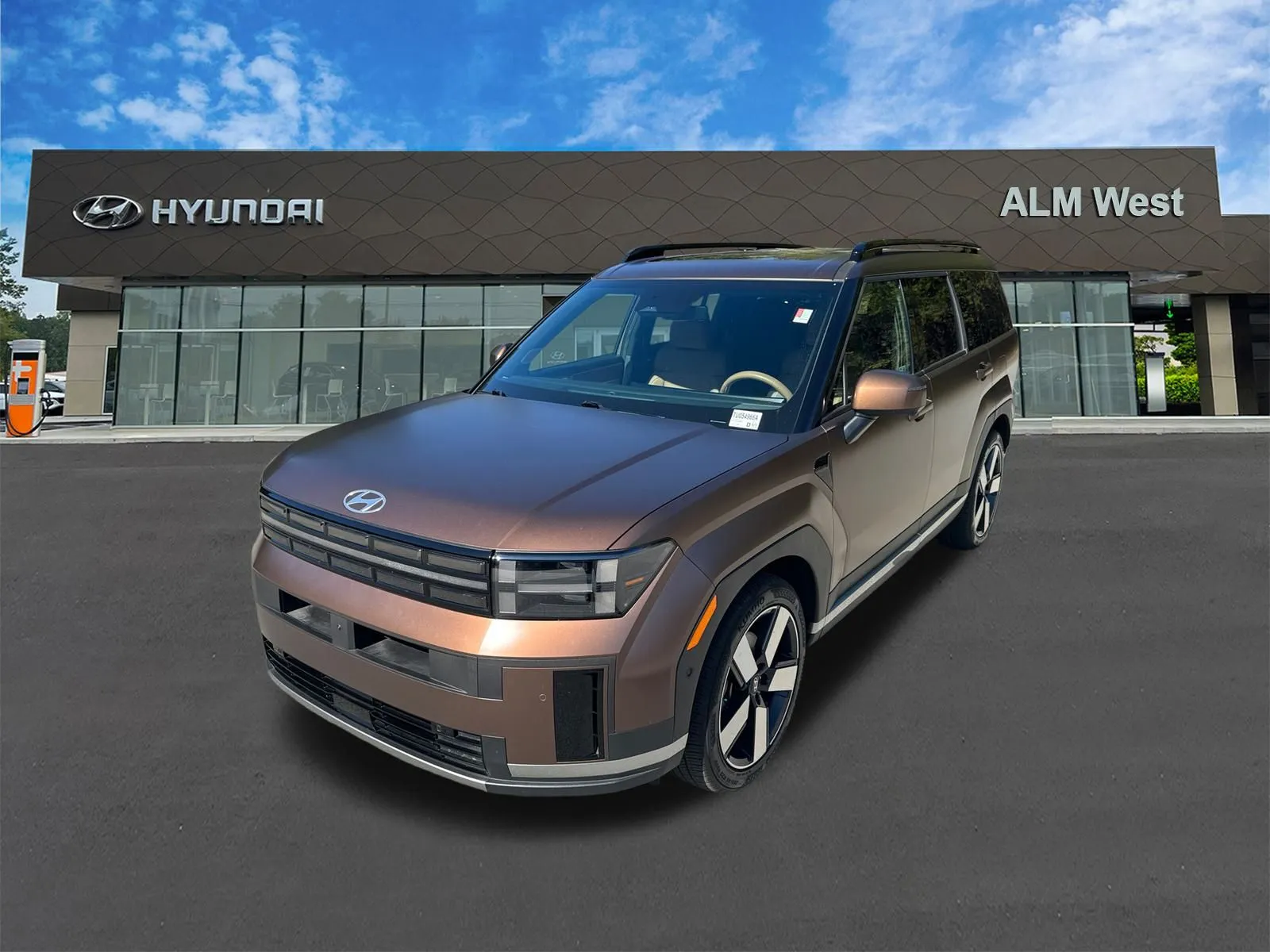 Brown 2024 Hyundai Santa Fe Limited for sale in Lithia Springs, GA