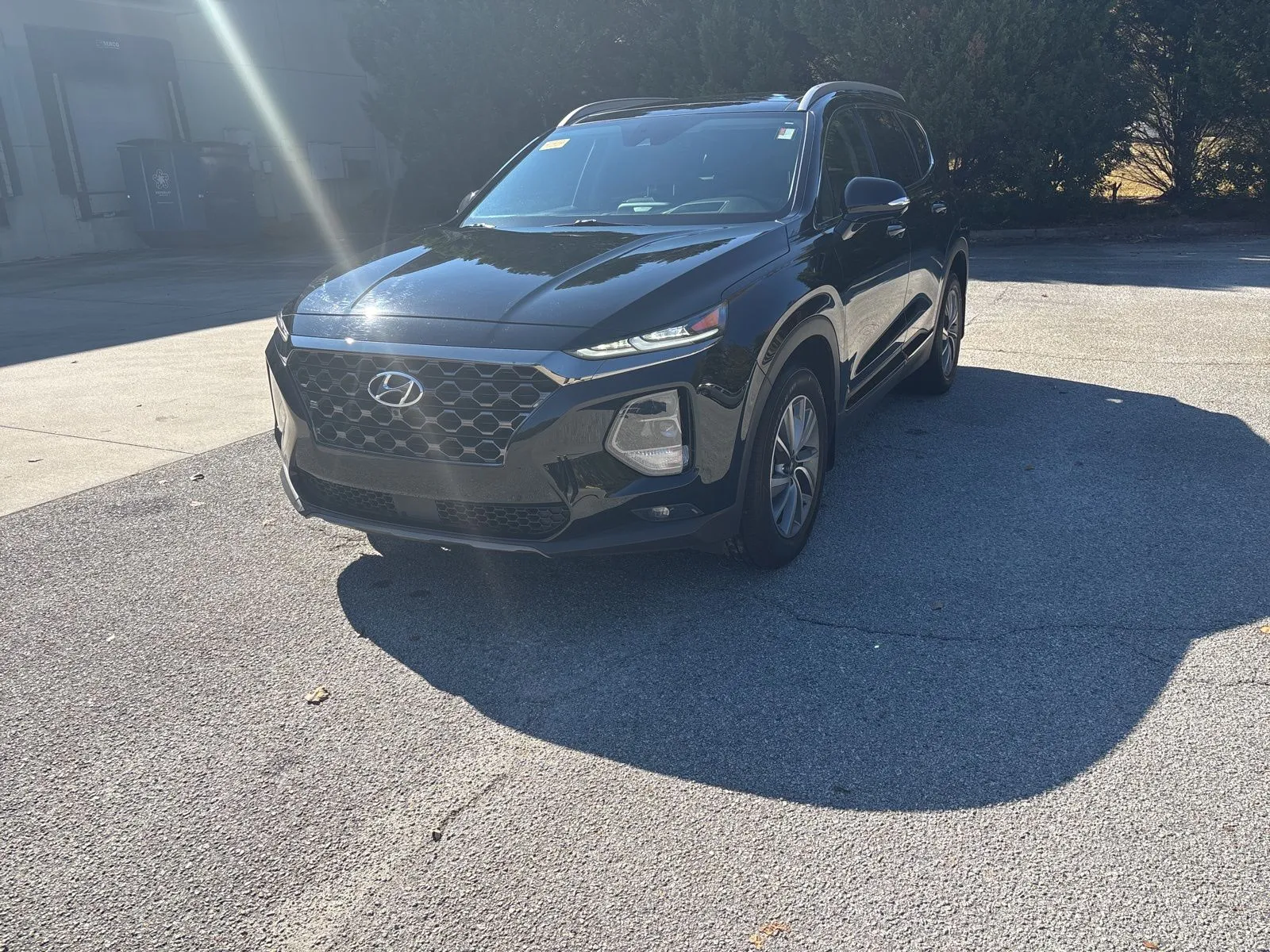 Black 2020 Hyundai Santa Fe Limited for sale in Lithia Springs, GA