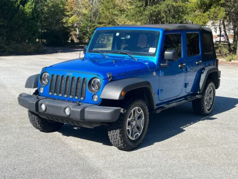 Blue 2015 Jeep Wrangler Unlimited Rubicon for sale in Lithia Springs, GA