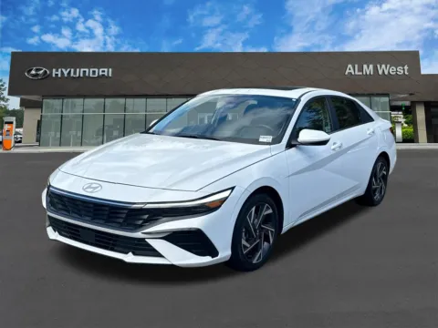 White 2024 Hyundai Elantra SEL for sale in Lithia Springs, GA