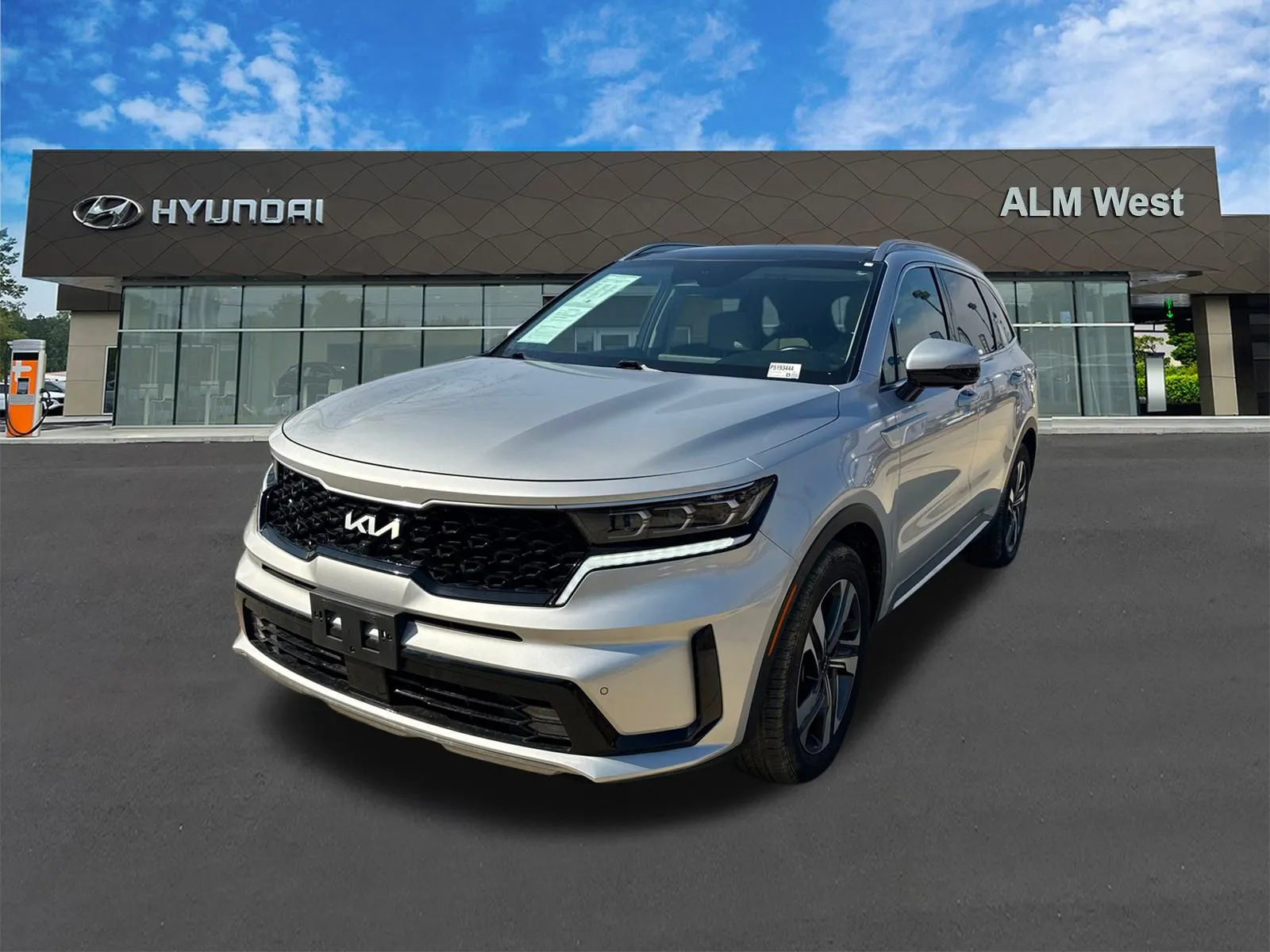 Silver 2023 Kia Sorento Plug-In Hybrid SX Prestige for sale in Lithia Springs, GA