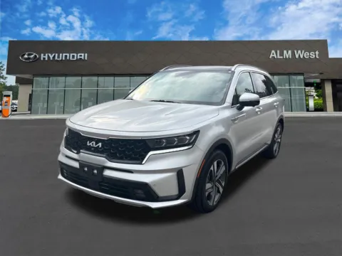 Silver 2023 Kia Sorento Plug-In Hybrid SX Prestige for sale in Lithia Springs, GA