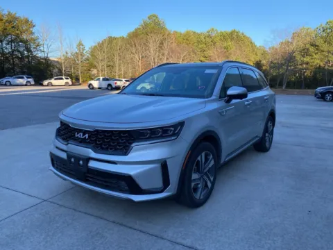 Silver 2023 Kia Sorento Plug-In Hybrid SX Prestige for sale in Lithia Springs, GA