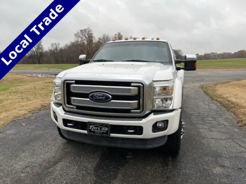 White 2016 Ford F-350SD Platinum for sale in Martin, TN
