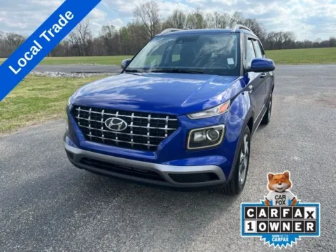 Blue 2022 Hyundai Venue SEL for sale in Martin, TN