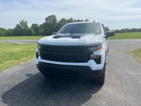 White 2026 Chevrolet Silverado 1500 Custom Trail Boss for sale in Martin, TN