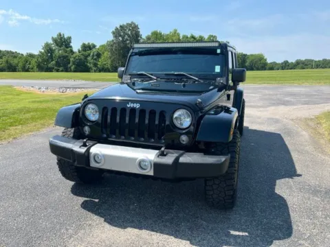 Black 2015 Jeep Wrangler Unlimited Sahara for sale in Martin, TN