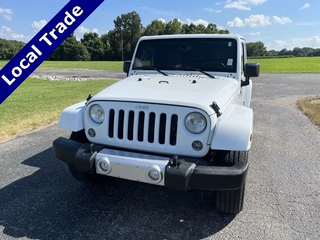White 2015 Jeep Wrangler Unlimited Sahara for sale in Martin, TN