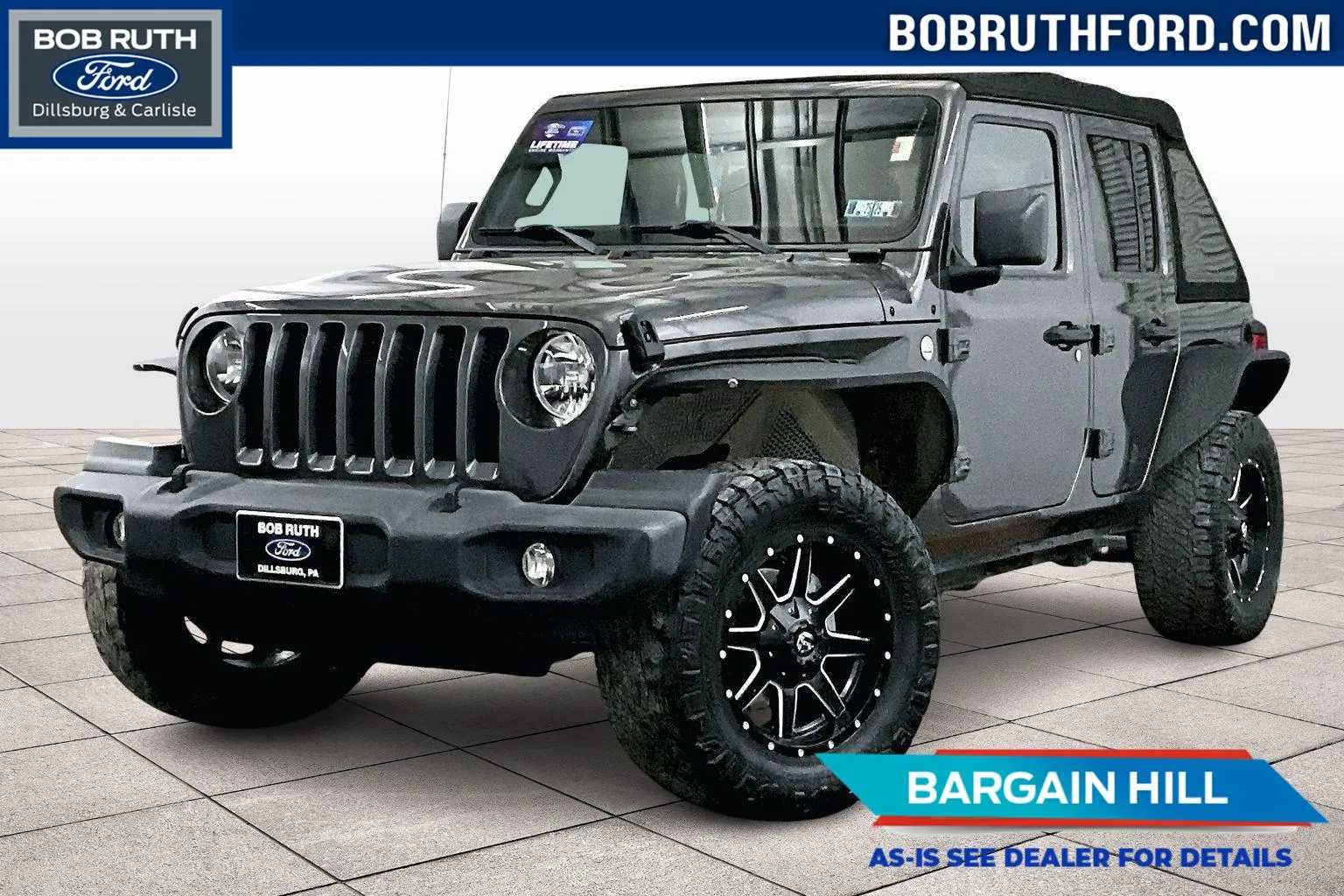 Gray 2020 Jeep Wrangler Unlimited Sport S for sale in Dillsburg, PA