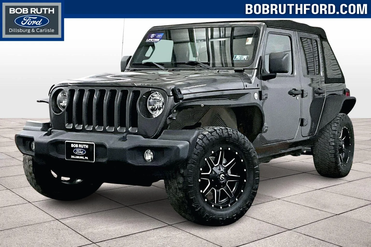 Gray 2020 Jeep Wrangler Unlimited Sport S for sale in Dillsburg, PA