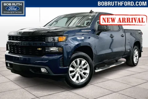 Blue 2019 Chevrolet Silverado 1500 Custom for sale in Dillsburg, PA