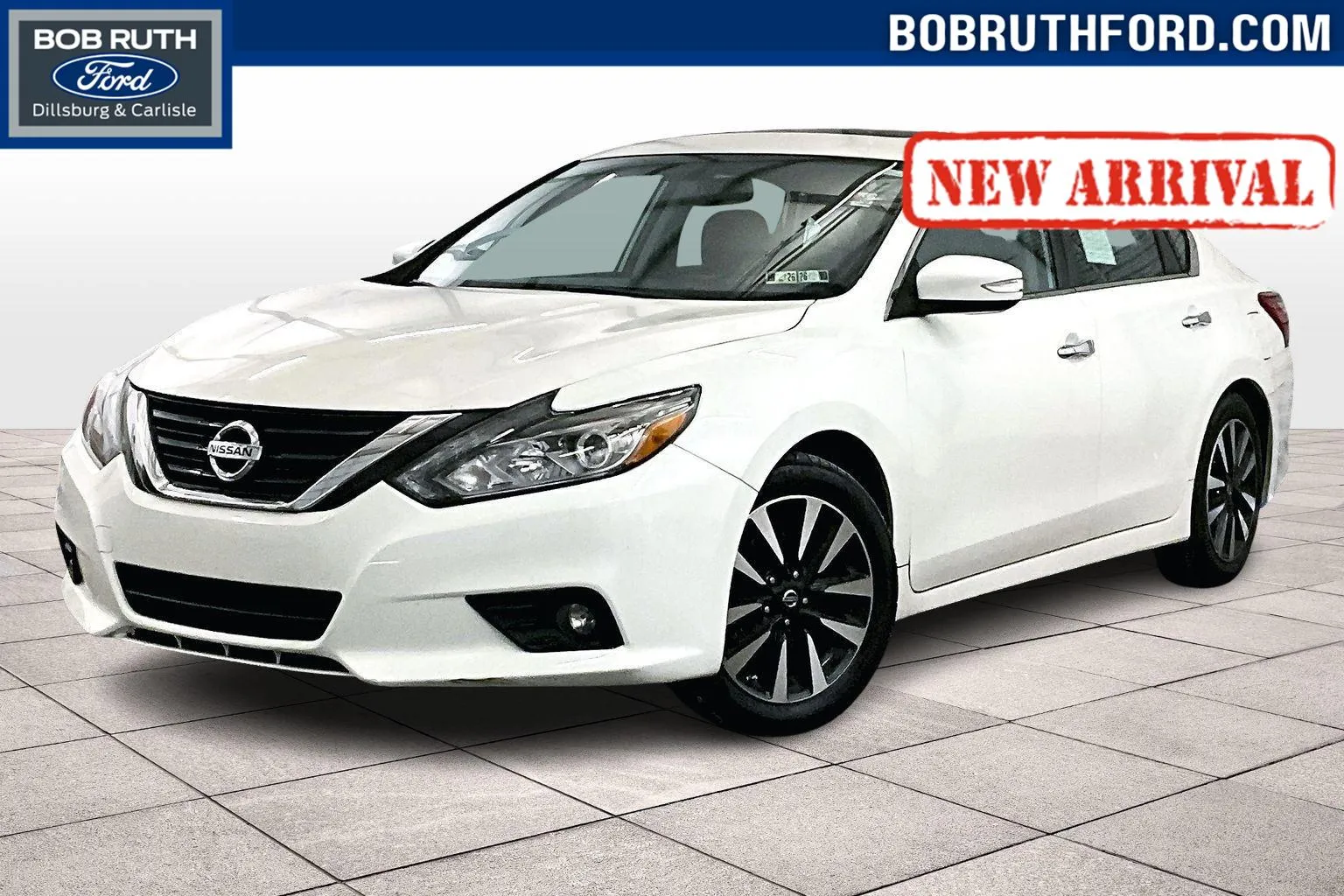 White 2018 Nissan Altima 2.5 SL for sale in Dillsburg, PA