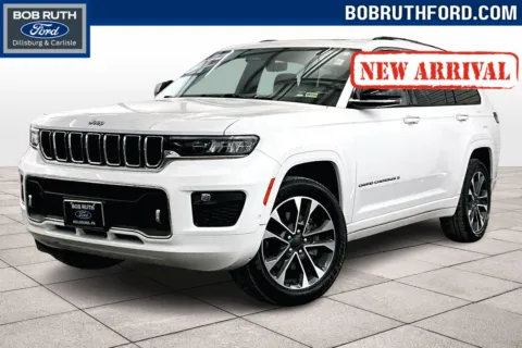 White 2021 Jeep Grand Cherokee L Overland for sale in Dillsburg, PA