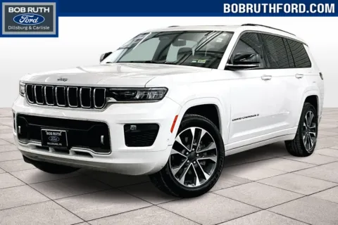 White 2021 Jeep Grand Cherokee L Overland for sale in Dillsburg, PA