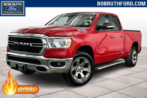 Red 2020 Ram 1500 Big Horn for sale in Dillsburg, PA