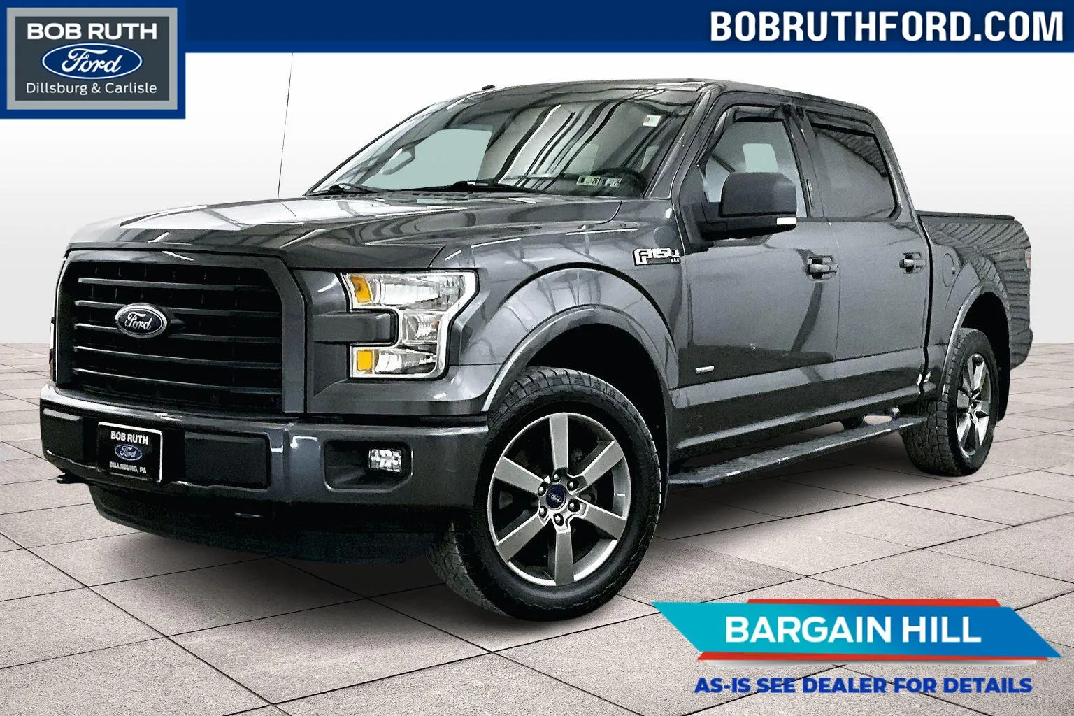 Gray 2016 Ford F-150 XLT for sale in Dillsburg, PA