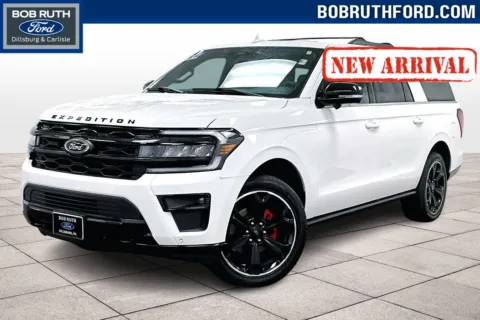 White 2022 Ford Expedition Max Limited for sale in Dillsburg, PA