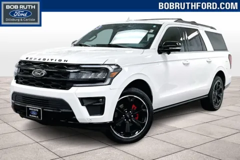 White 2022 Ford Expedition Max Limited for sale in Dillsburg, PA