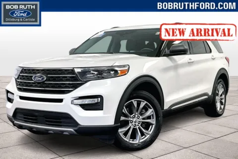 White 2022 Ford Explorer XLT for sale in Dillsburg, PA